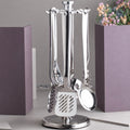 Stainless Steel Kitchen Utensil Set – 6 Piece Cooking Tool